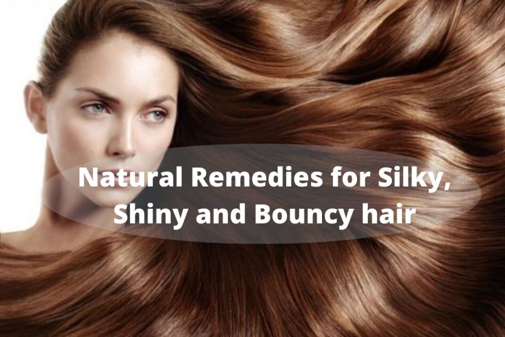 Natural Remedies for Silky, Shiny and Bouncy hair