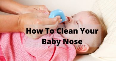 how to clean your baby nose