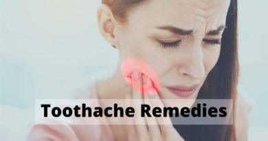 Toothache remedies