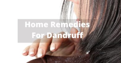 Home Remedies for dandruff