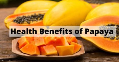 health benefis of papaya