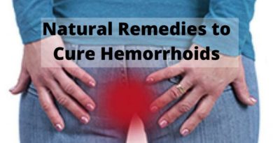 Natural Remedies to Cure Hemorrhoids