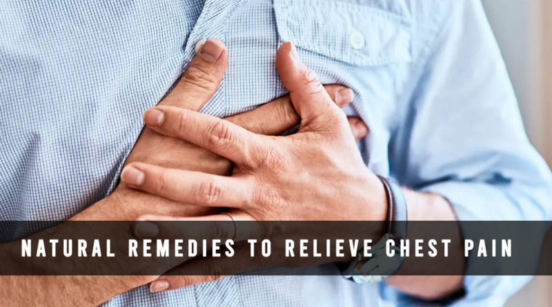 natural remedies for chest pain