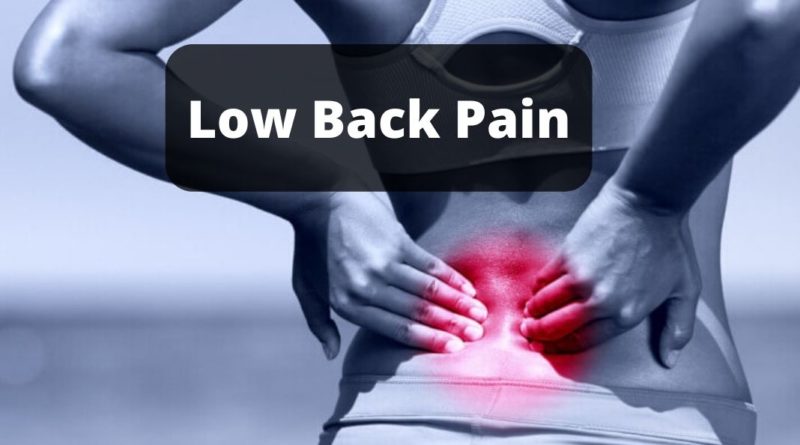 low back pain