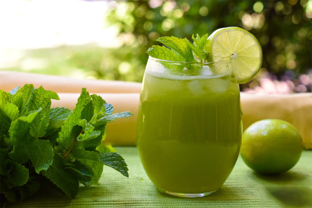 Juice of Mint Leaves