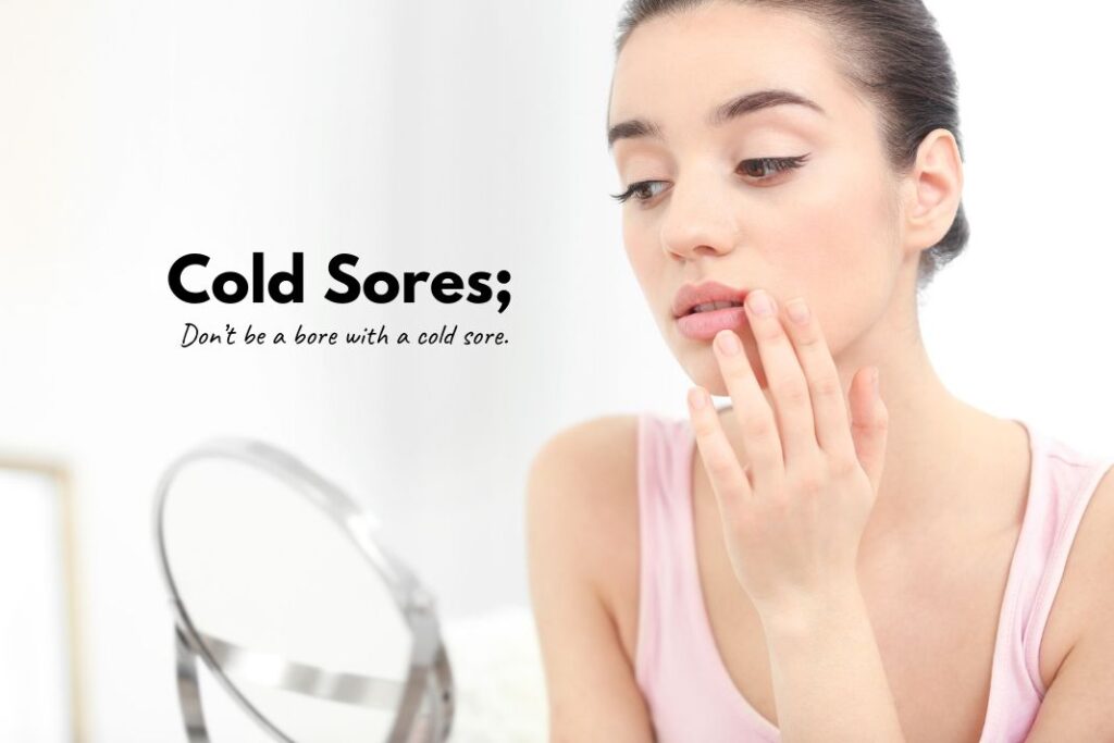 get rid of cold sores