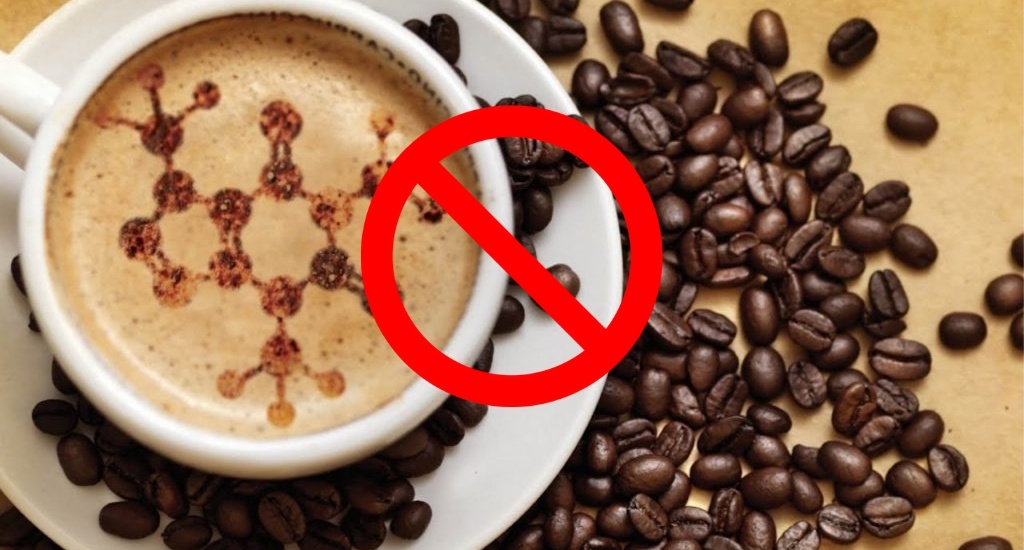 say no to caffeine