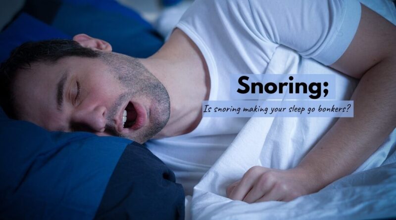 How to Stop Snoring