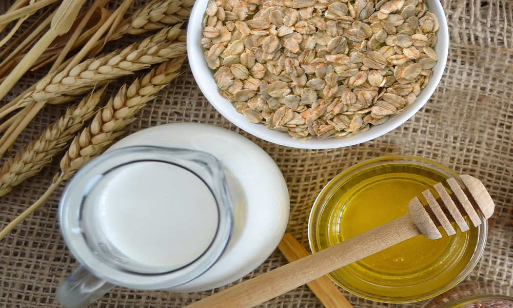 Oatmeal with Coconut Oil for eczema