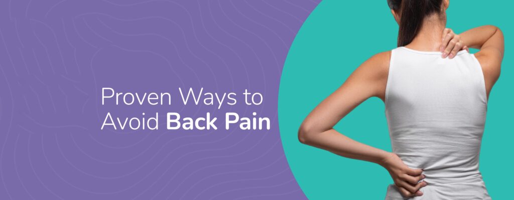 Tips to prevent back pain